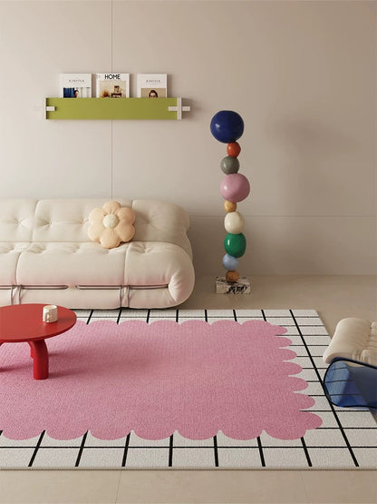 Danish Pastel Scallop Rug