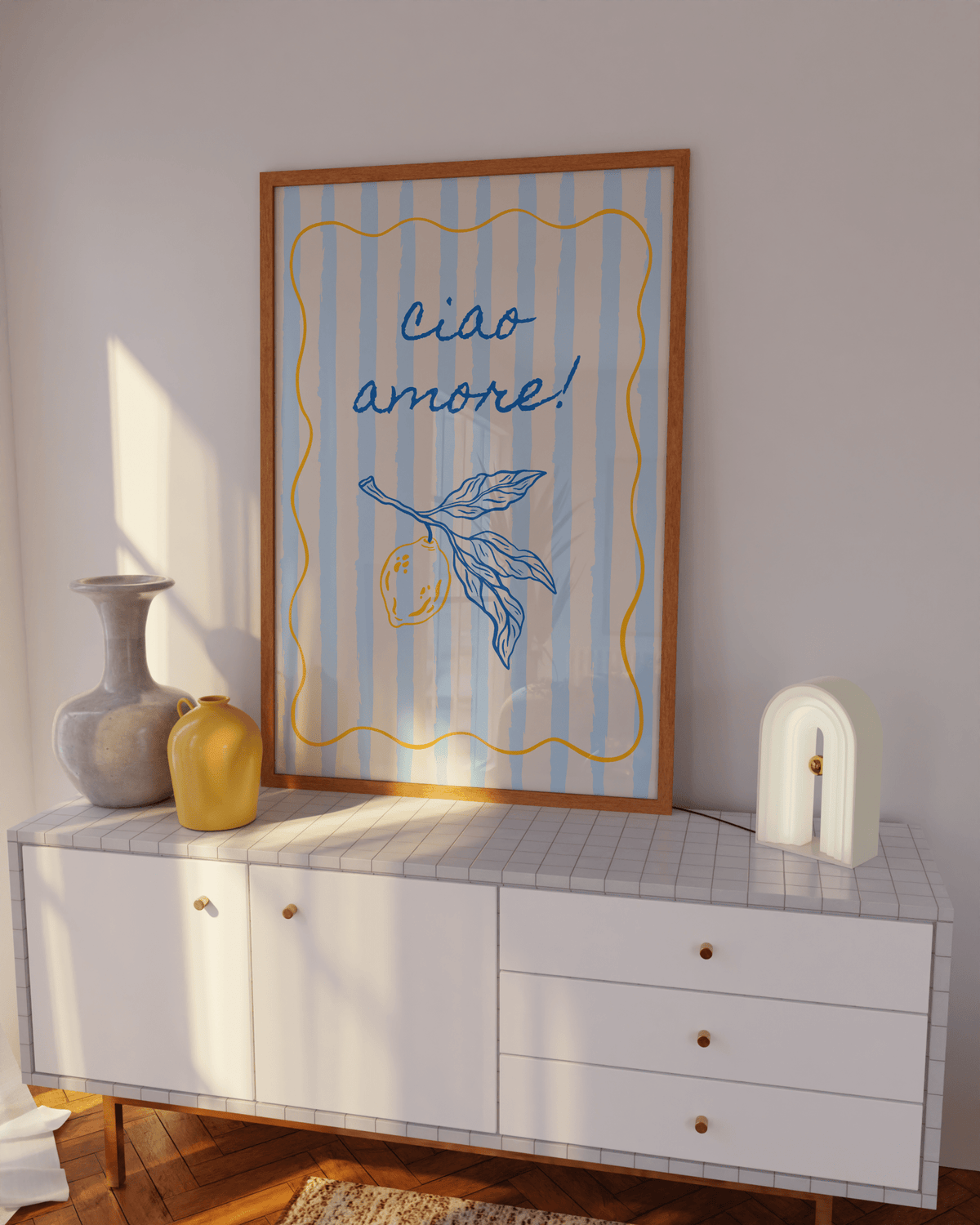Ciao Bella Italian Wall Art Set