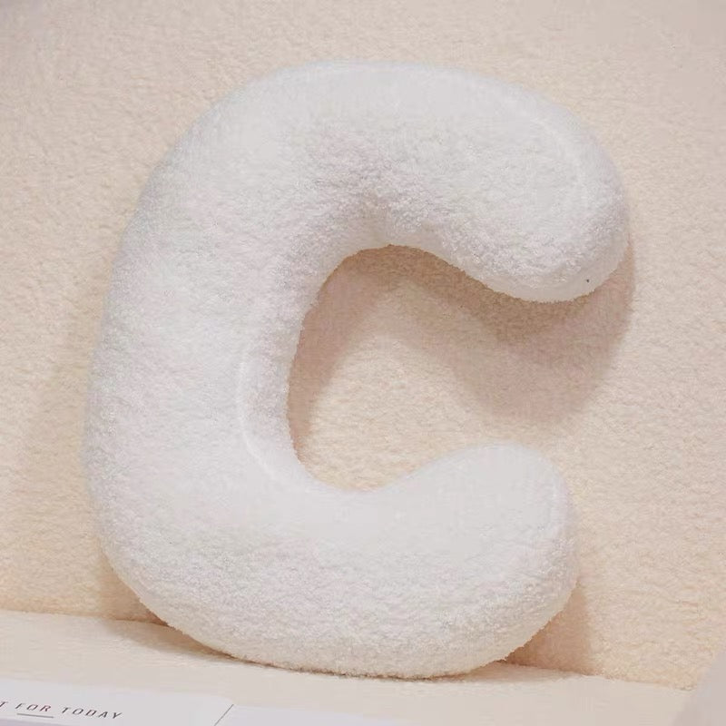 Plush Alphabet Letter Pillow