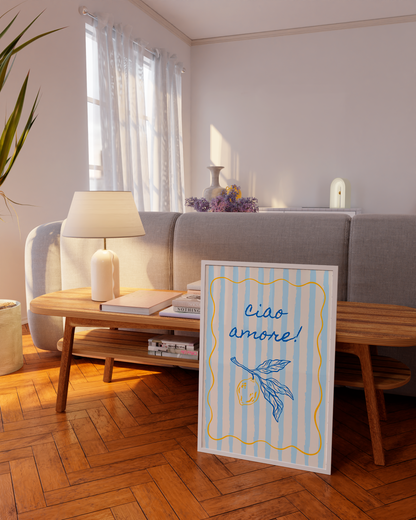 Ciao Bella Italian Wall Art Set