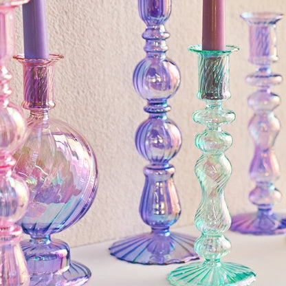 Purple Glass Vases