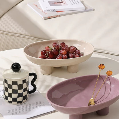 Handmade Ceramic Fruit Plate