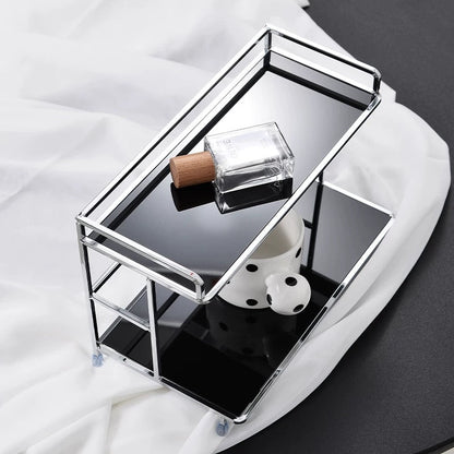 Double-Layer Acrylic Vanity Organizer