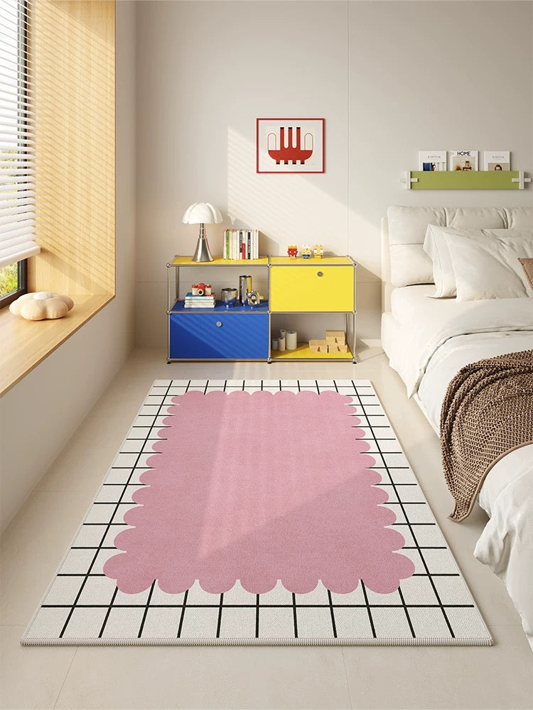 Danish Pastel Scallop Rug