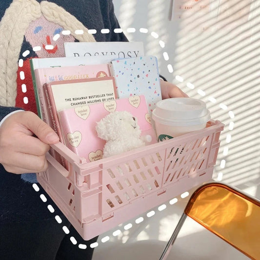 Cajas de almacenamiento de colores pastel