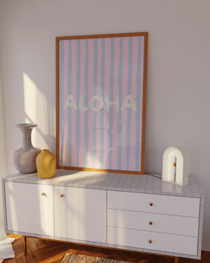 Coastal Girl Poster Set