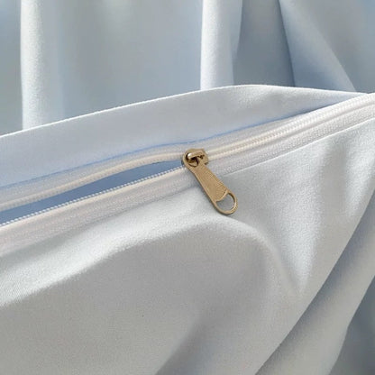 Pastel Blue & Cream Duvet Cover Set YP110