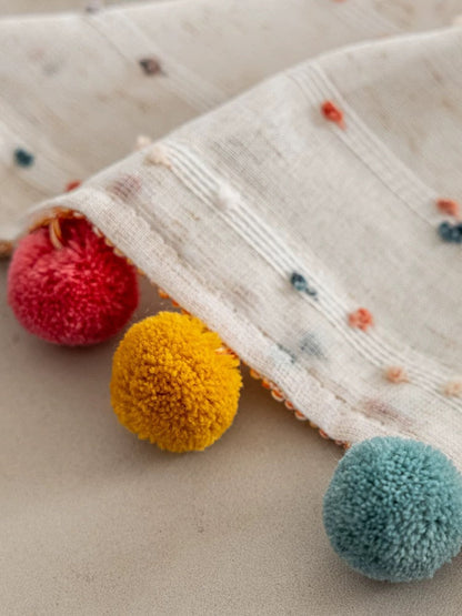 Boho Pom Pom Curtains YP107