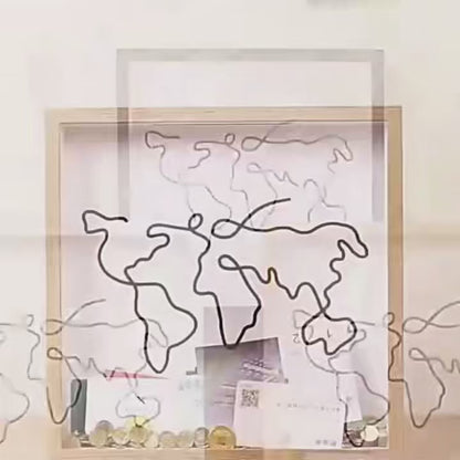 Personalized Memory Photo Frame - Multifunctional Travel Gift Idea Storage Box Y44