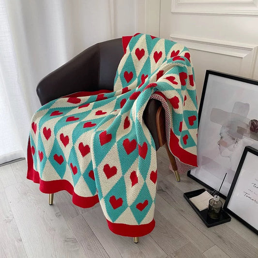 Manta nórdica romántica