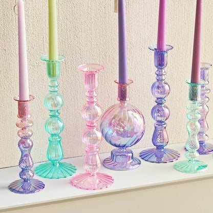 Purple Glass Vases