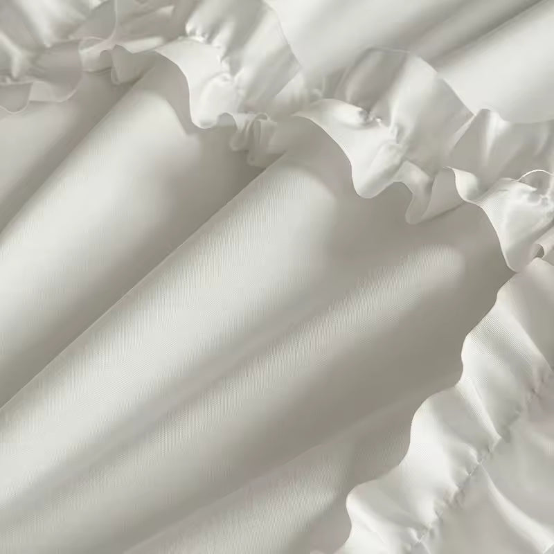 French Princess Ruffle Bedding Set