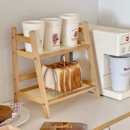 Wooden Vanity Shelf