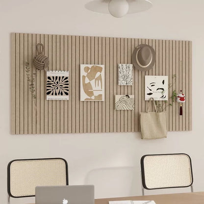 Minimalist Felt Slat Bulletin Board