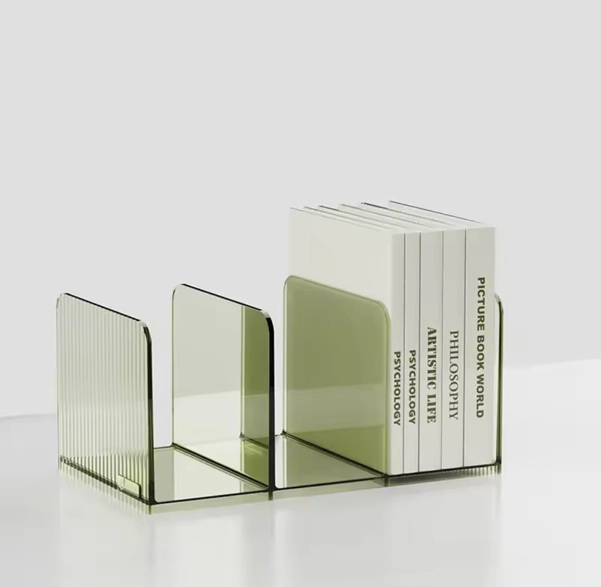 Atril transparente para libros