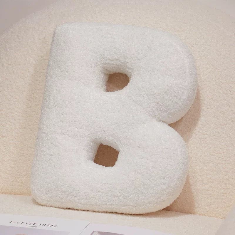 Plush Alphabet Letter Pillow