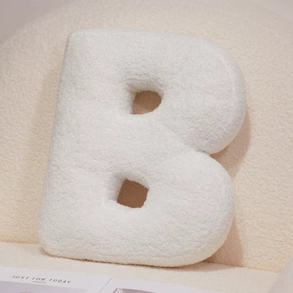 Plush Alphabet Letter Pillow
