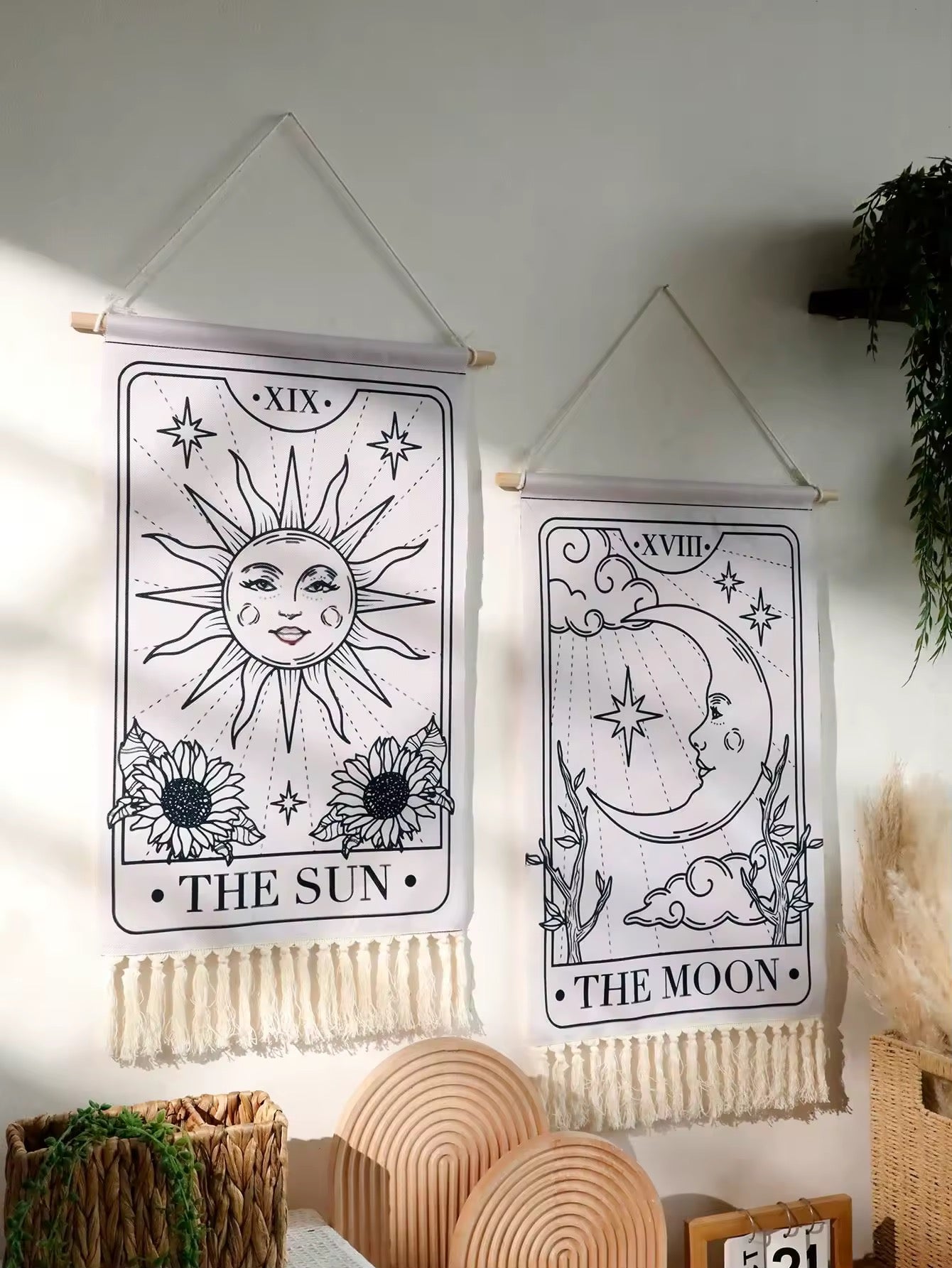 Sun & Moon Tarot Tapestry YP05