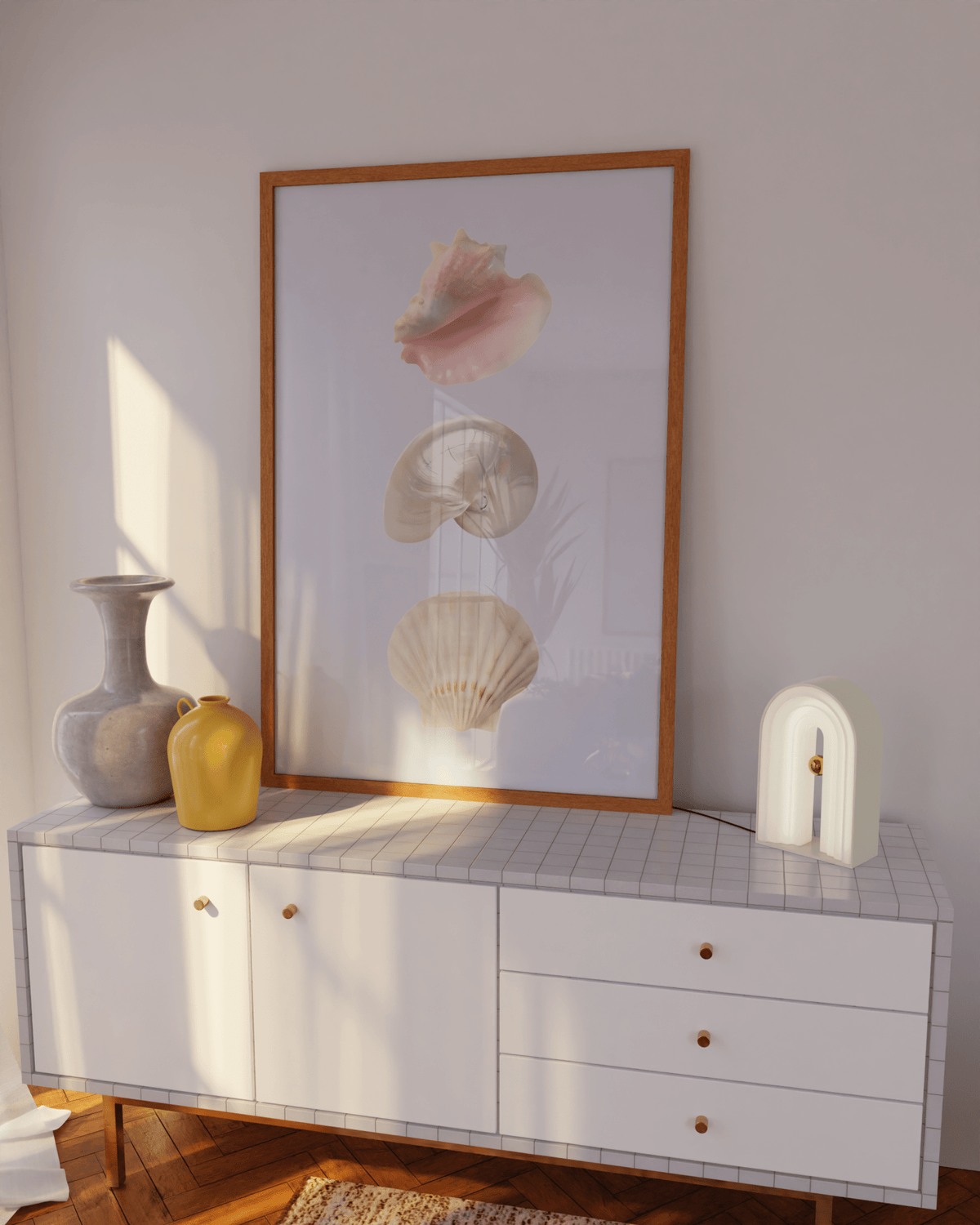 Coastal Girl Poster Set