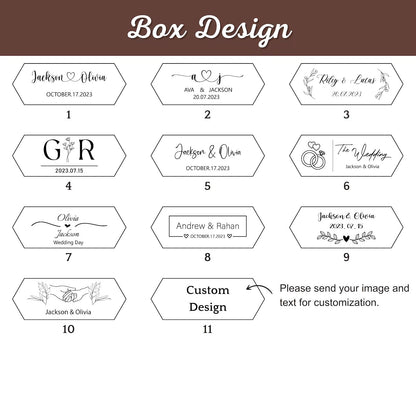 Personalized Wooden Ring Box