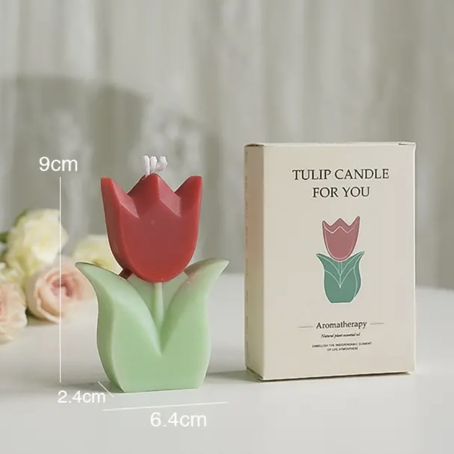 Velas de tulipán