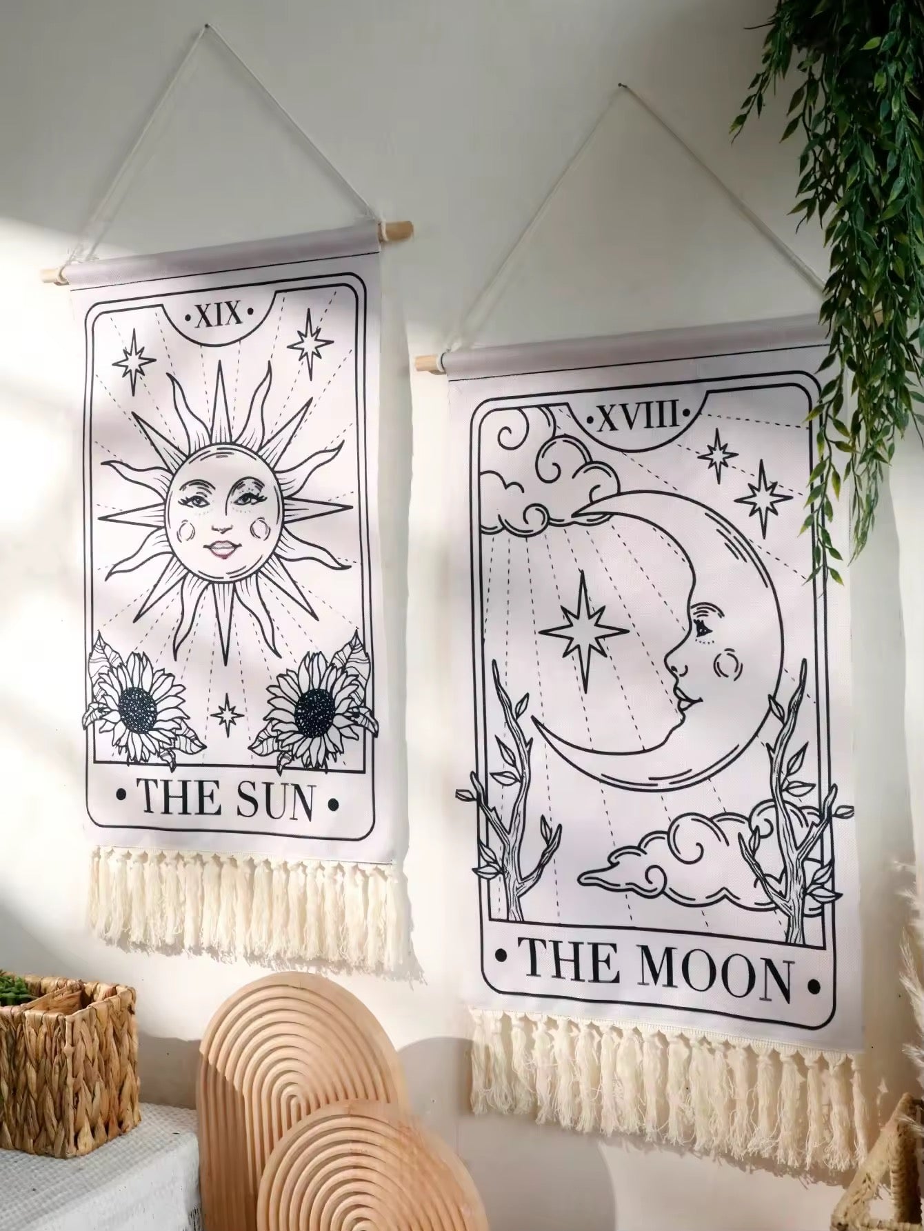 Sun & Moon Tarot Tapestry YP05
